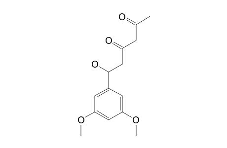 6-(3,5-Dimethoxyphenyl)-6-hydroxyhexane-2,4-dione