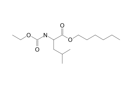 L-Leucine, N-ethoxycarbonyl-, hexyl ester