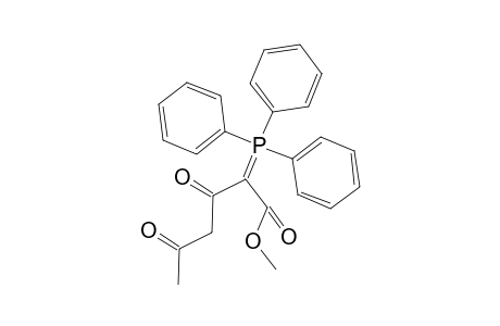 Hexanoic acid, 3,5-dioxo-2-(triphenylphosphoranylidene)-, methyl ester