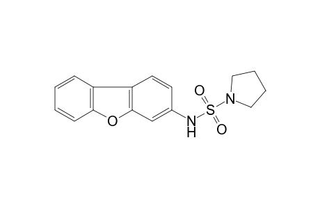 N-(3-dibenzofuranyl)-1-pyrrolidinesulfonamide