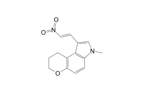 3-Methyl-1-[(E)-2-nitroethenyl]-8,9-dihydro-7H-pyrano[3,2-e]indole