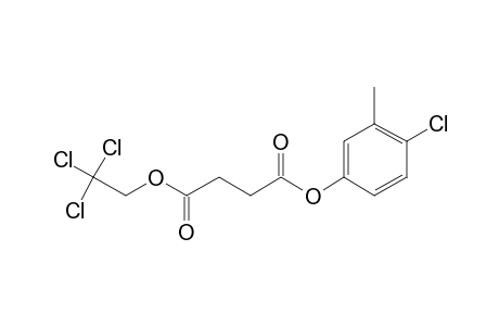 Succinic acid, 4-chloro-3-methylphenyl 2,2,2-trichloroethyl ester