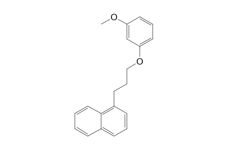 1-[3-(3-Methoxyphenoxy)propyl]naphthalene