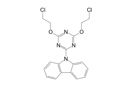 9-[4,6-Bis(2-chloroethoxy)-1,3,5-triazin-2-yl]-9H-carbazole