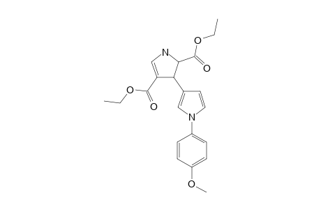 ETHYL-3-(N-(4-METHOXYPHENYL)-PYRROL-3-YL)-2,3-DIHYDRO-1H-PYRROLE-2,4-DICARBOXYLATE