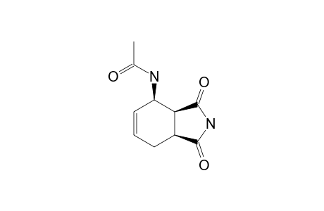 4N-ACETYLAMINO-CIS-3A,4,7,7A-TETRAHYDROISOINDOLE-1,3-DIONE