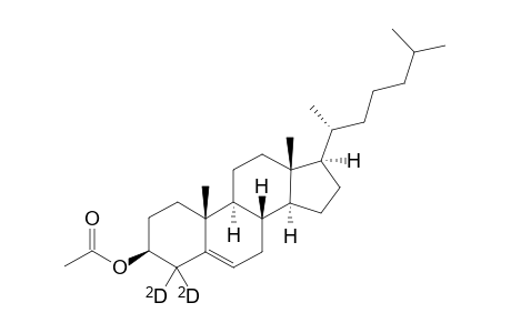 4,4-D2-cholesterolacetate