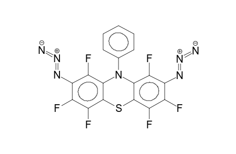 2,8-DIAZIDO-10-PHENYLHEXAFLUOROPHENOTHIAZINE