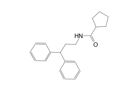N-(3,3-diphenylpropyl)cyclopentanecarboxamide