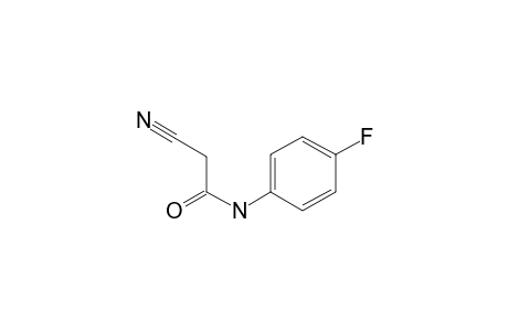 2-Cyano-N-(4-fluorophenyl)acetamide