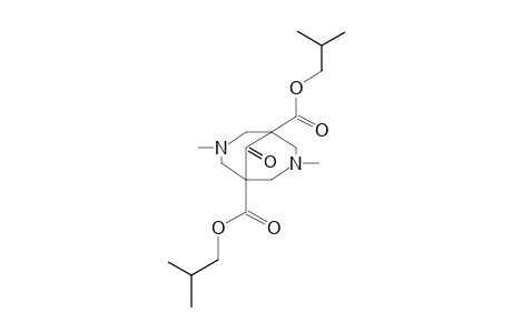 3,7-dimethyl-9-oxo-3,7-diazabicyclo[3.3.1]nonane-1,5-dicarboxylic acid, diisobutyl ester