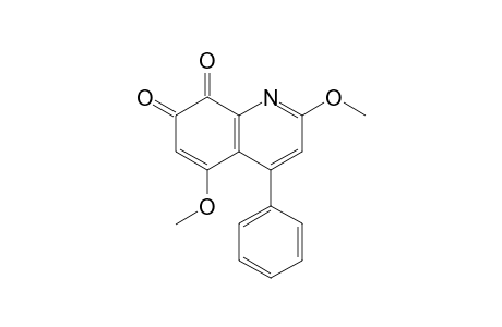 2,6-Dimethoxy-4-phenyl-7,8-quinolinedione