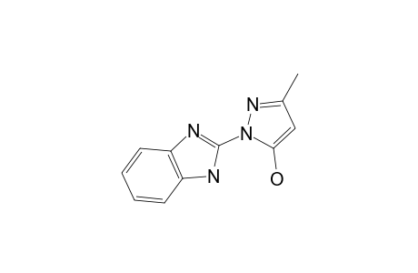 2-(1H-1,3-Benzodiazol-2-yl)-5-methylpyrazol-3-ol