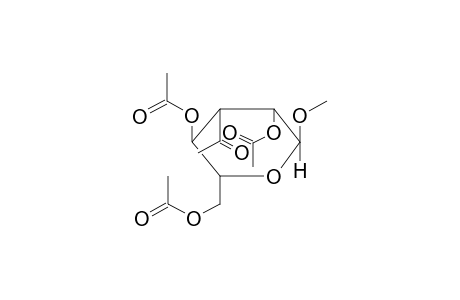 METHYL 3-DEOXY-3-C-ACETYL-2,4,6-TRI-O-ACETYL-ALPHA-D-MANNOPYRANOSIDE