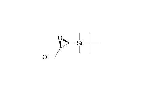 (2R*,3R*)-3-(TERT.-BUTYLDIMETHYLSILYL)-2,3-EPOXYPROPANAL