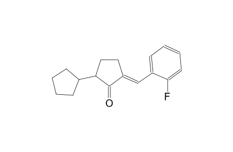 (E)-3-(2-fluorobenzylidene)-[1,1'-bi(cyclopentan)]-2-one