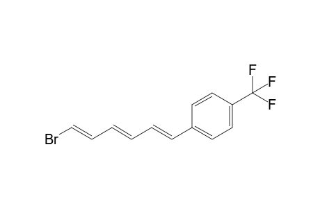 1-((1E,3E,5E)-6-Bromo-hexa-1,3,5-trienyl)-4-trifluoromethyl-benzene