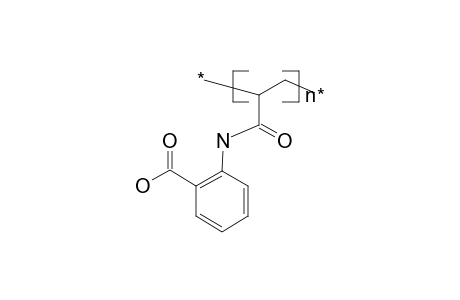Poly(o-acrylamidobenzoic acid)