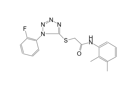 N-(2,3-dimethylphenyl)-2-[1-(2-fluorophenyl)tetrazol-5-yl]sulfanyl-acetamide