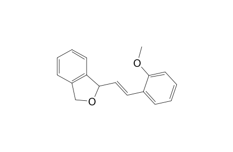 1,3-dihydro-1-(o-methoxystyryl)isobenzofuran