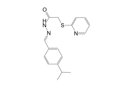 N'-[(E)-(4-isopropylphenyl)methylidene]-2-(2-pyridinylsulfanyl)acetohydrazide