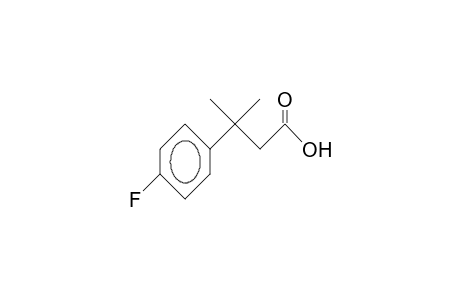 3-(4-Fluoro-phenyl)-3-methyl-butanoic acid