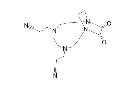 4,7-BIS-(2-CYANOETHYL)-1,4,7,10-TETRAAZABICYCLO-[8.2.2]-TETRADECANE-11,12-DIONE