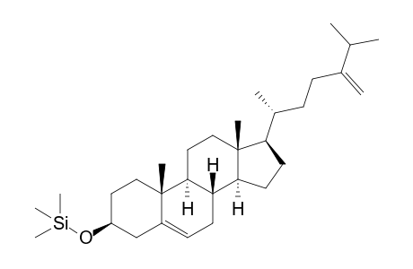 24-Methylenecholesterol (ergosta-5,24(28)-dien-3b-ol)?, TMS