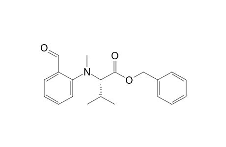 (S)-N-(2'-Formylphenyl)-N-methyl-L-valine-Benzyl Ester