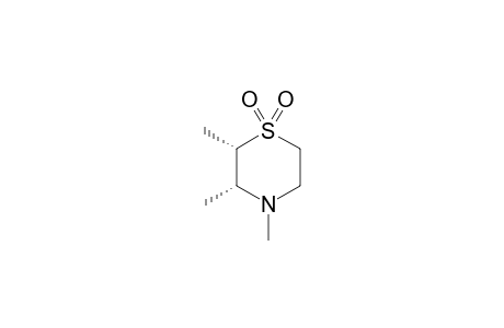 N,2,3-TRIMETHYL-1,4-THIAZANE-S,S-DIOXIDE;MAJOR_CONFORMATION_2