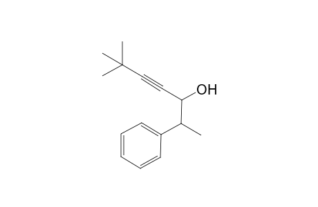 6,6-Dimethyl-2-phenylhept-4-yn-3-ol