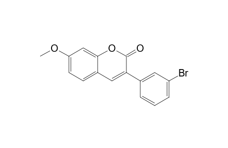 3-(3'-Bromophenyl)-7-methoxycoumarin