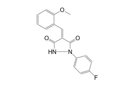 (4E)-1-(4-fluorophenyl)-4-o-anisylidene-pyrazolidine-3,5-quinone