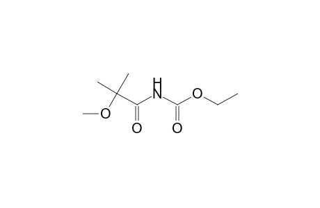 Ethyl 2-methoxy-2-methylpropanoylcarbamate