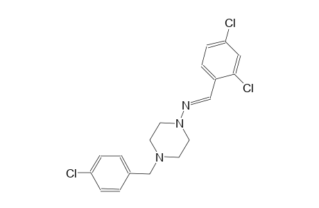 1-piperazinamine, 4-[(4-chlorophenyl)methyl]-N-[(E)-(2,4-dichlorophenyl)methylidene]-