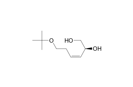 (2S,3Z)-6-(tert-Butyloxy)-3-hexen-1,2-diol