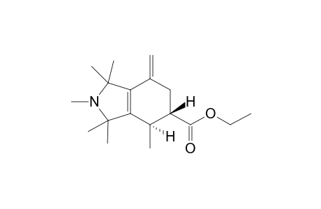 Ethyl 1,1,2,3,3,4-hexamethyl-7-methylene-2,3,4.alpha.,5.beta.,6,7-hexahydro-1H-isoindole-5-carboxylate