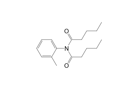 N-(2-Methylphenyl)-N-pentanoylpentanamide