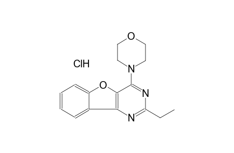 2-ethyl-4-(4-morpholinyl)[1]benzofuro[3,2-d]pyrimidine hydrochloride