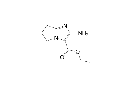5H-Pyrrolo[1,2-a]imidazole-3-carboxylic acid, 2-amino-6,7-dihydro-, ethyl ester