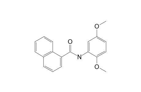 1-Naphthalenecarboxamide, N-(2,5-dimethoxyphenyl)-