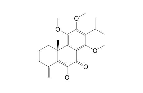 11,12,14-TRIMETHOXY-6-HYDROXY-19-NOR-ABIETA-4(18),5,8,11,13-PENTAEN-7-ONE