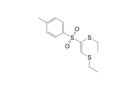 (E)-1,2-Di(ethylthio)-1-(p-toluenesulfonyl)ethene