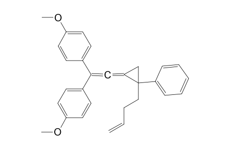 1-(2-(2-(but-3-enyl)-2-phenylcyclopropylidene)-1-(4-methoxyphenyl)vinyl)-4-methoxybenzene