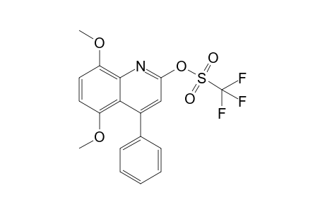 (5,8-dimethoxy-4-phenyl-2-quinolyl) trifluoromethanesulfonate