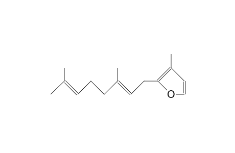2-[(2E)-3,7-Dimethyl-2,6-octadienyl]-3-methylfuran