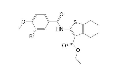 benzo[b]thiophene-3-carboxylic acid, 2-[(3-bromo-4-methoxybenzoyl)amino]-4,5,6,7-tetrahydro-, ethyl ester
