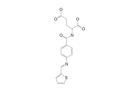 N-[4-(2-THIOPHENEALDIMINO)-BENZOYL]-L-GLUTAMIC-ACID