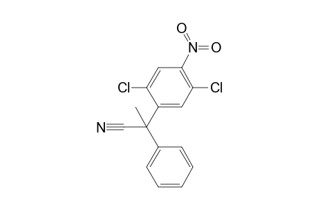 1-Cyano-1-phenyl-1-(2,5-dichloro-4-nitrophenyl)ethane