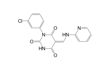 (5Z)-1-(3-chlorophenyl)-5-[(2-pyridinylamino)methylene]-2,4,6(1H,3H,5H)-pyrimidinetrione